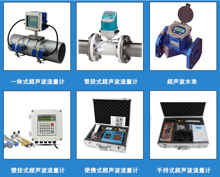 管段式超声波流量计分类图