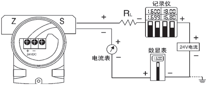 液体差压变送器接线图